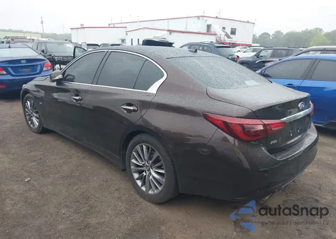 2019 Infiniti Q50 3.0T Luxe from USA, damaged, VIN JN1EV7AR6KM550427
